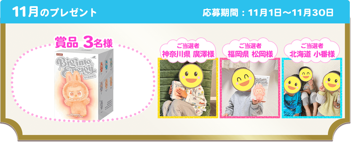 11月のプレゼント